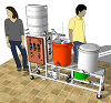 Electric Brewery 3D Model
